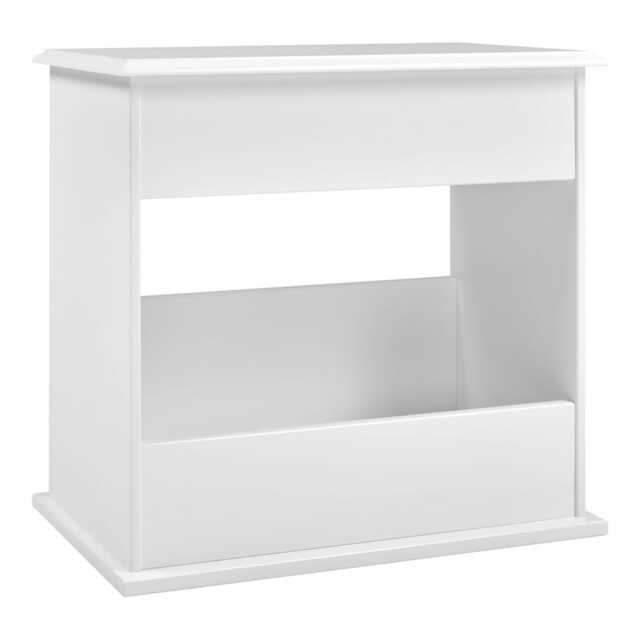 Stratford Sofa End Table - MDF - L29 x W70 x H59.5 cm - White