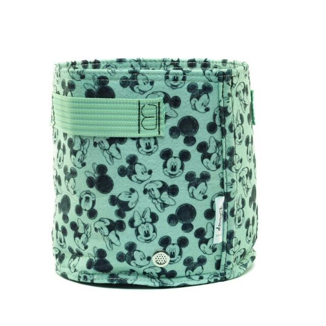 Disney Fabric Eco Pots 9L Mickey Mouse & Minnie Mouse Green