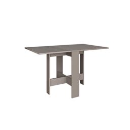 Decortie Artemio Folding Dining Table 130x73cm Mocha Grey