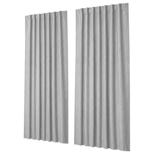 Marlow 100% Blackout Curtains for Bedroom Thermal Insulated Linen Look