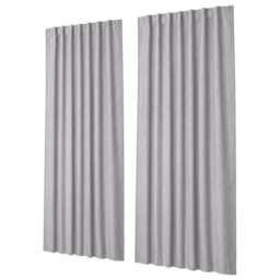Marlow 100% Blackout Curtains for Bedroom Thermal Insulated Linen Look