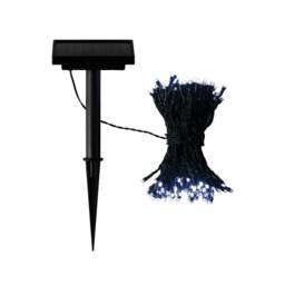 Solar Powered 200 Cool White LED String Lights Multi 1