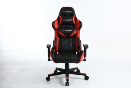 Pro GT Reclining Sports Racing Office Desk Faux Leather Gaming Chair (Red)