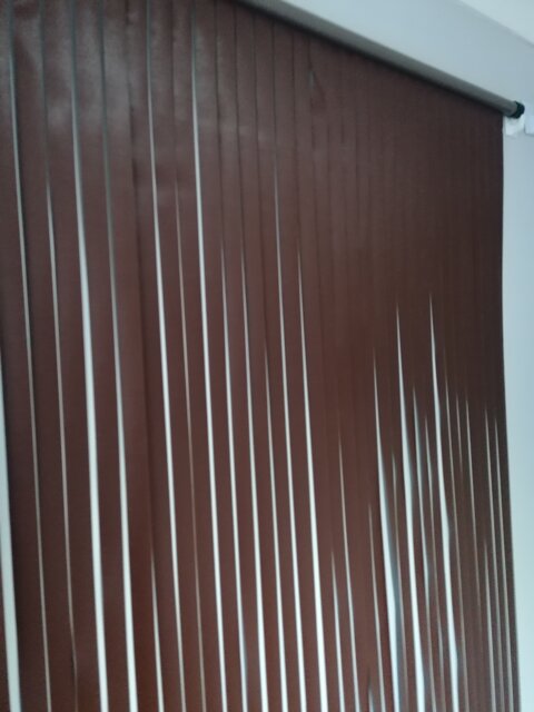 Heavy Duty Bug Blind,Fly Blind,Strip Blind, Door Blind-CHOCOLATE (80cm wide-UK Standard door size)