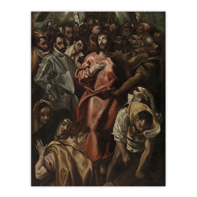 Espolio The Disrobing of Jesus Christ El Greco Huge Wall Art Poster Print