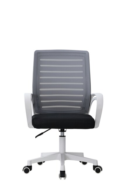 MOF Office Chair Ergonomic Desk Chair Lumbar Support Height Adjustable 2107 Grey One Size