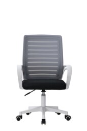MOF Office Chair Ergonomic Desk Chair Lumbar Support Height Adjustable 2107 Grey One Size