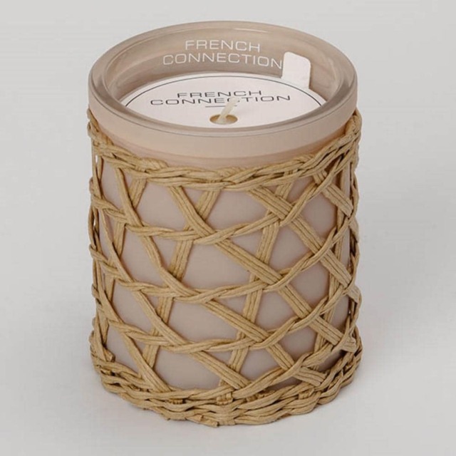 French Connection Bamboo Collection Bergamot & Jasmine Candle 206g