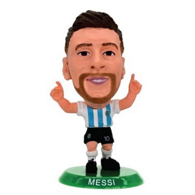 Argentina Lionel Messi SoccerStarz Football Figurine Blue Sky Blue/White One Size 1