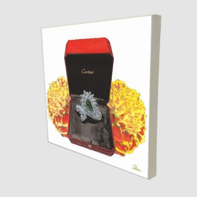 "A Special present for her (Canvas Print) 12"" x 12"""