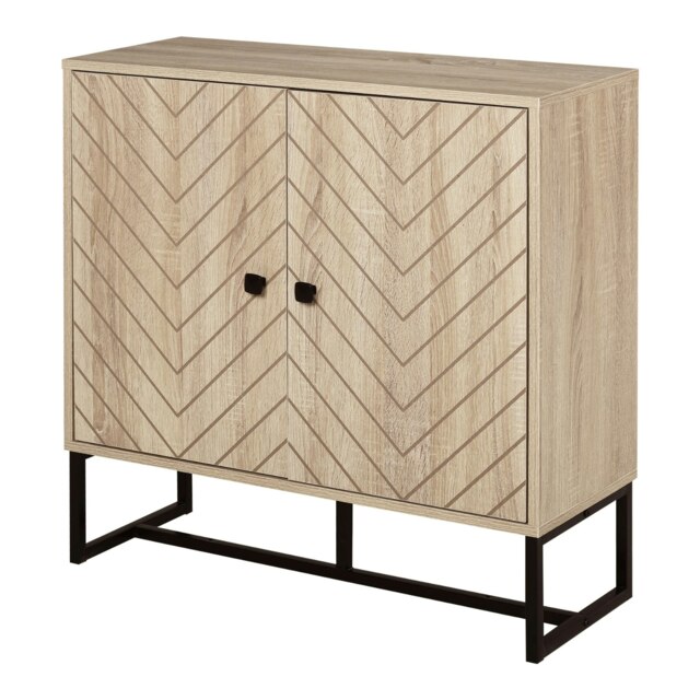 Sideboard Buffet Cabinet Storage Furniture Natural Brown Brown