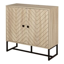 Sideboard Buffet Cabinet Storage Furniture Natural Brown Brown