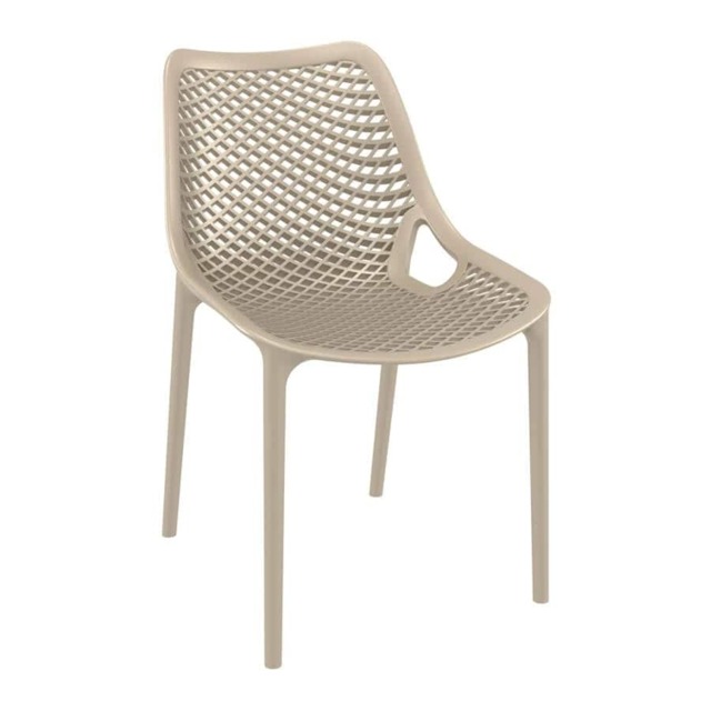 Spyro Side Chair - Taupe Brown Taupe