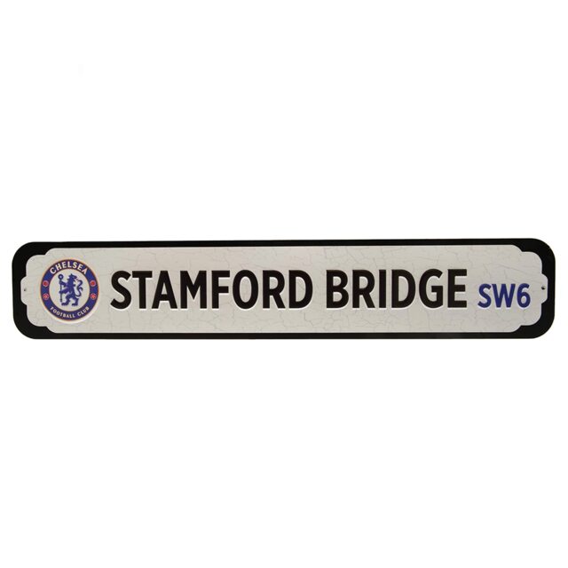 Chelsea FC Deluxe Stadium Plaque White White/Blue/Black 1