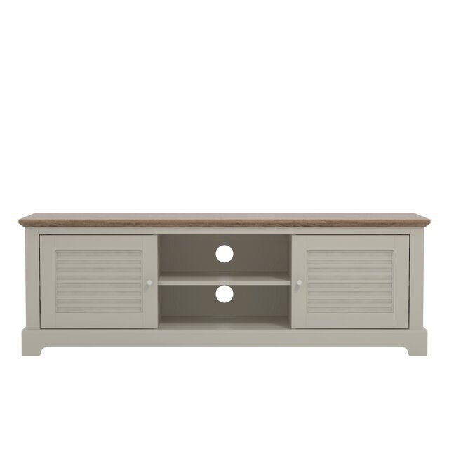 Salcombe TV Unit Grey Light Grey