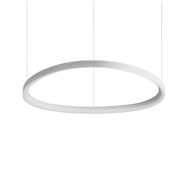 Gemini Integrated LED Pendant Ceiling Light White 6600lm 4000K
