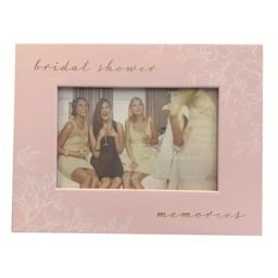 Amore Paperwrap Photo Frame 6x4 - Bridal Shower AM114 Multi One Size