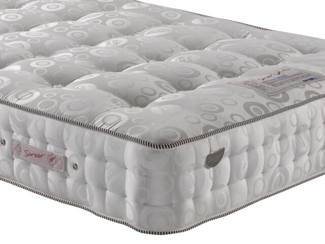 Sareer Pocketo 3000 Pocket Sprung Reflex Mattress 4FT White Small Double