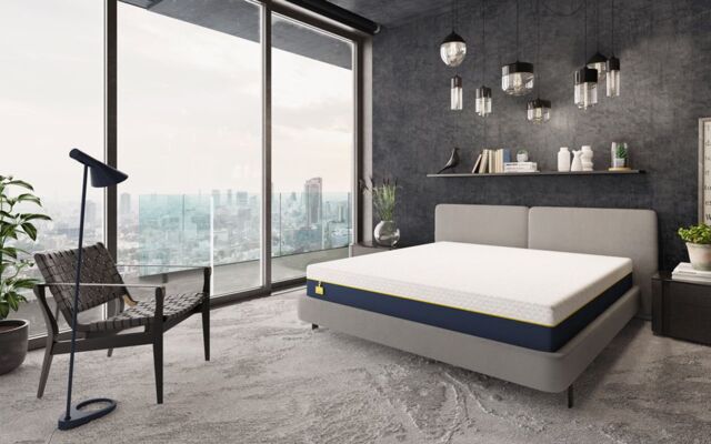 Luna Memory 2500 Pocket Hybrid Mattress Single White 1