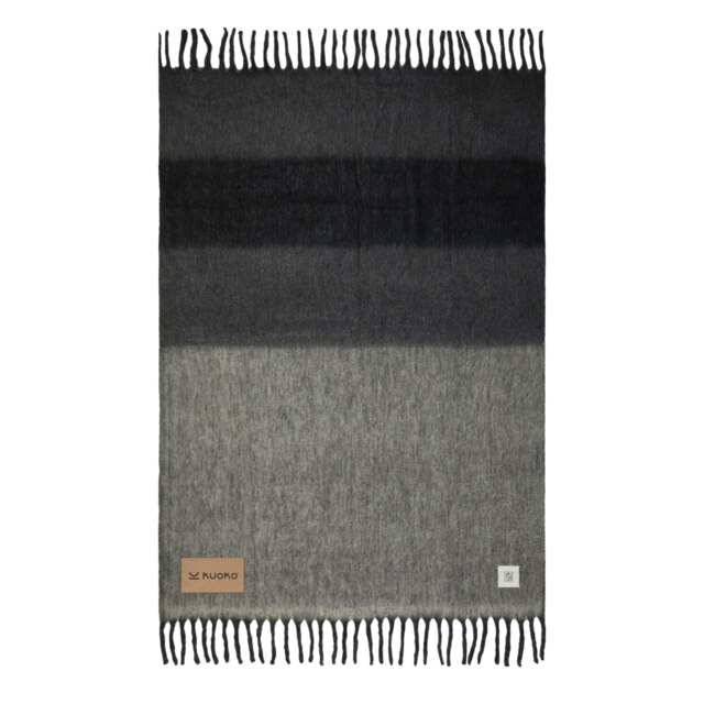 Vinga Saletto Wool Blend Blanket - Grey - One Size