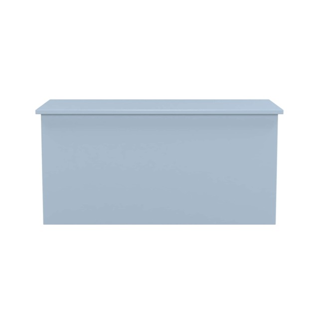 Dover Blanket Box in Denim Blue (Ready Assembled) Blue Denim Blue