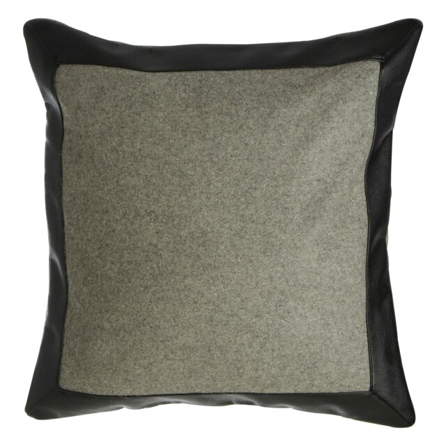 Orsina Grey And Black Cushion