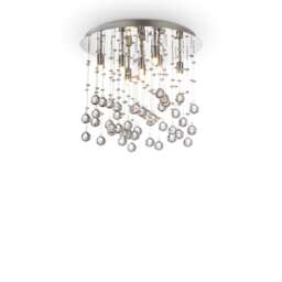 Moonlight 8 Light Medium Ceiling Pendant Chrome, G9