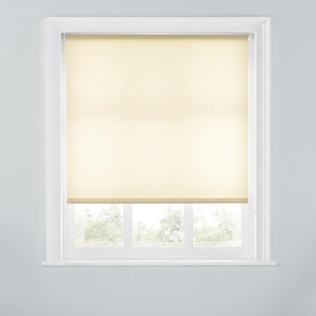 A.Unique Home Premium Trimmable Daylight Roller Window Blind - Light Filtering Fabric - 3FT - NATURAL - 90CM (W) x 170CM (L)