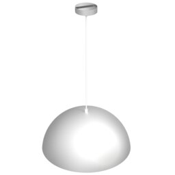 Milagro Pendant Lamp Beta White/Gold 1XE27 45cm