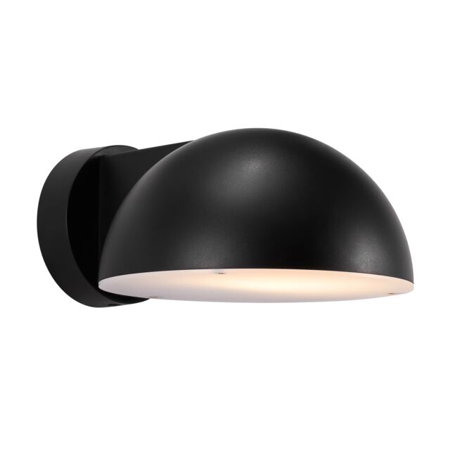 Nordlux Clarso Outdoor Wall Light Black Plastic Solar E27 Sensor Dark Sky - Mains Powered, IP44 Black Black