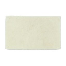 Hotel Luxury Deep Pile Bath Mat - Slip Resistant, Anti-Viral Bathroom Rug Cream Cream