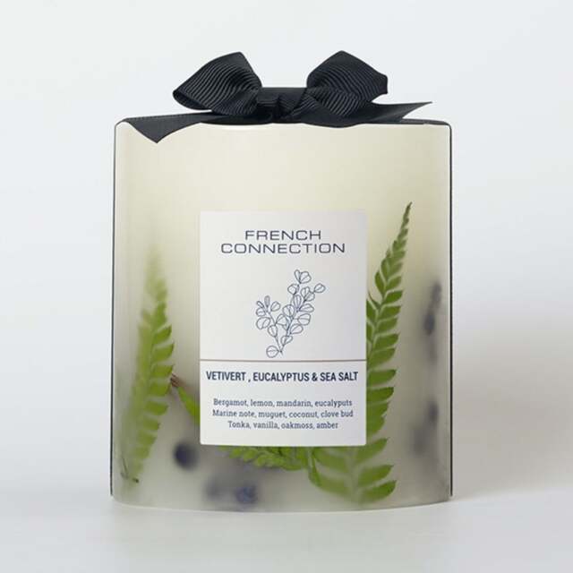 French Connection Botanical Collection Vetivert Eucalyptus & Sea Salt Candle 660g