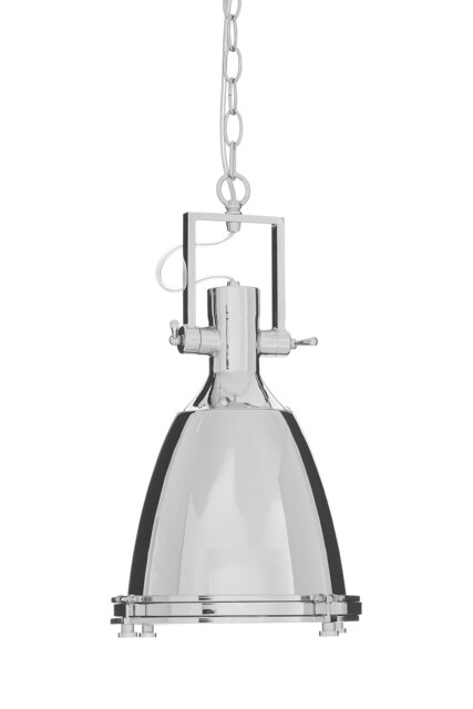 Orsina Small Chrome Plain Pendant Light