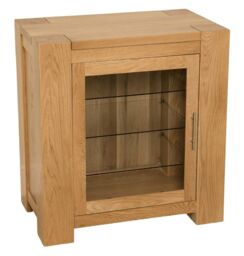 Kuba Solid Oak Media Unit with Storage