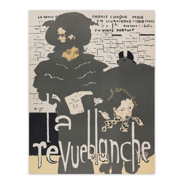 Poster for the Revue Blanche Journal Bonnard Huge Wall Art Poster Print