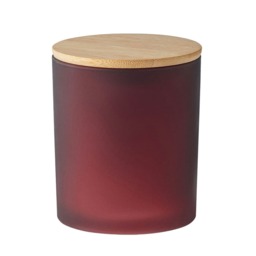 MidOcean Keops Plant-Based Scented Candle - Burgundy - L Purple
