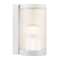 Nordlux Coupar Outdoor Wall Light White Plastic E27 Weatherproof - Mains Powered, IP54