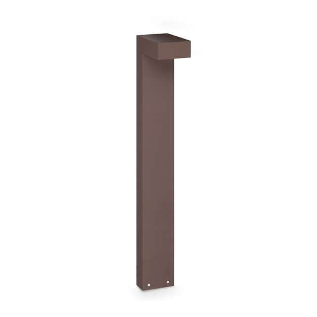 Sirio 80cm Outdoor Bollard Coffee 1x LED 1100lm 3000K IP65