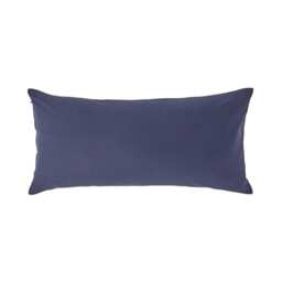 Homescapes Navy Blue European Size Egyptian Cotton Pillowcase 200 TC - 40 x 80 cm