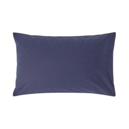 Homescapes Navy Blue Egyptian Cotton Housewife Pillowcase 200 TC - Standard Size