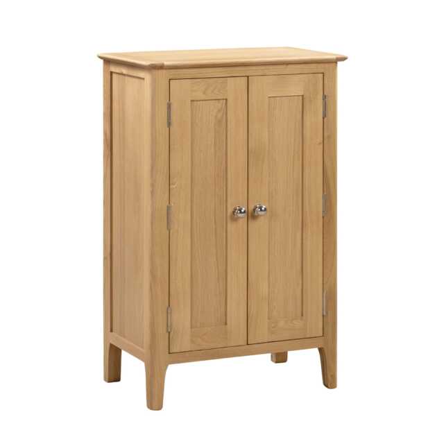 Premium Strathmore Shoe Cupboard in Oak