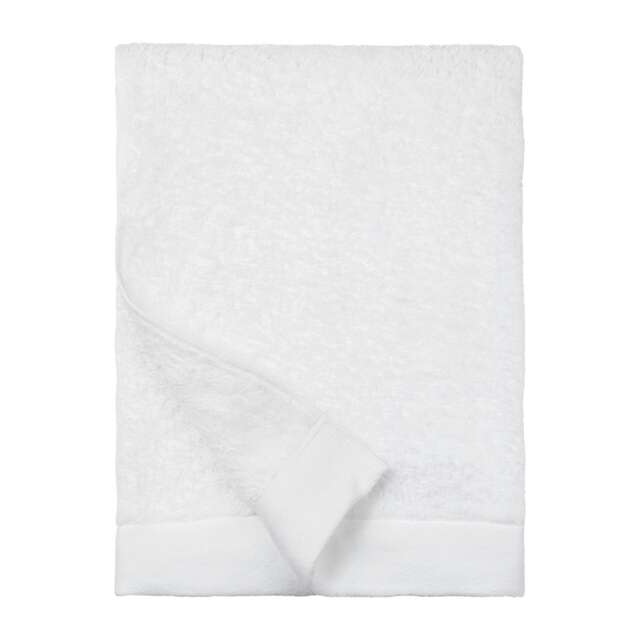 Vinga Birch Plain Towel - White - 140cm x 70cm White