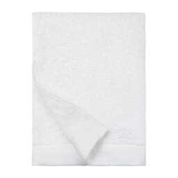 Vinga Birch Plain Towel - White - 140cm x 70cm White