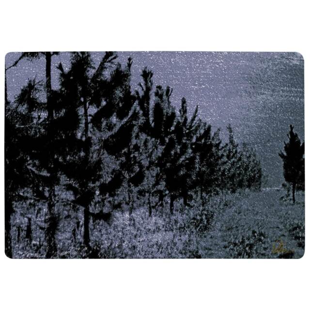 Star Tree Line Rug Multi