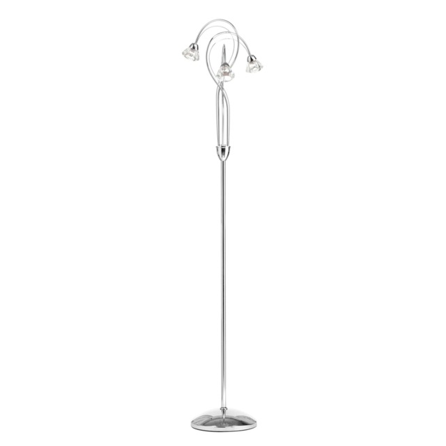BHS Marianne Floor Lamp Silver Chrome 1
