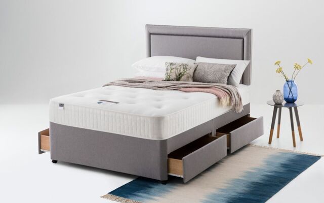 Silentnight Athens 1400 Mirapocket Ortho Mattress Double White 1