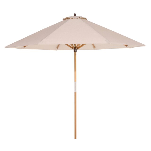 Rowlinson Ashdown Wooden Parasol - 2.5M Multi Natural