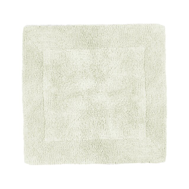 Heavyweight Reversible Square Bath Mat Cream Cream