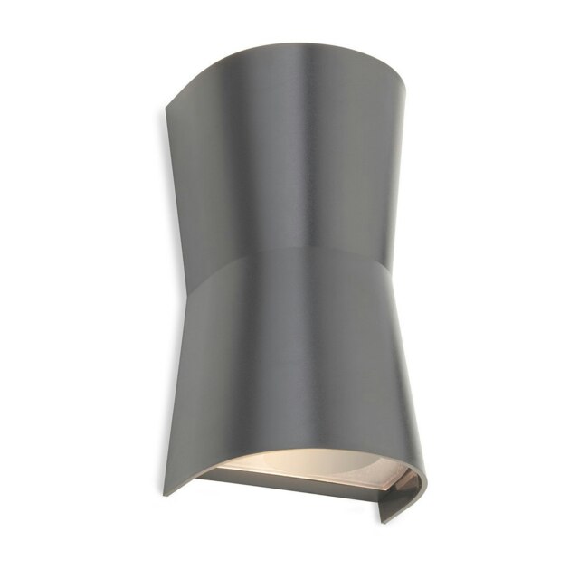 Duke Resin 2 Light Wall Graphite IP65