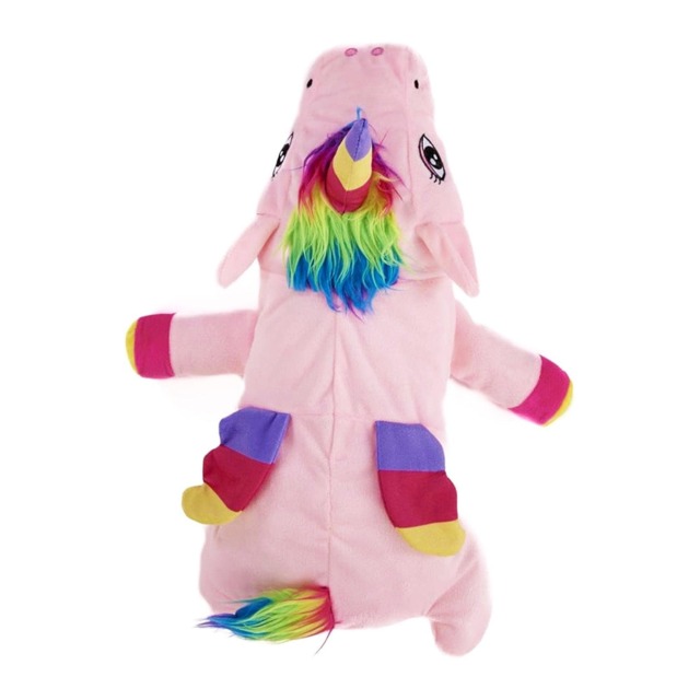 K Collection Unicorn 3D 750ml Hot Water Bottle And Cover White White/Multicoloured One Size 1